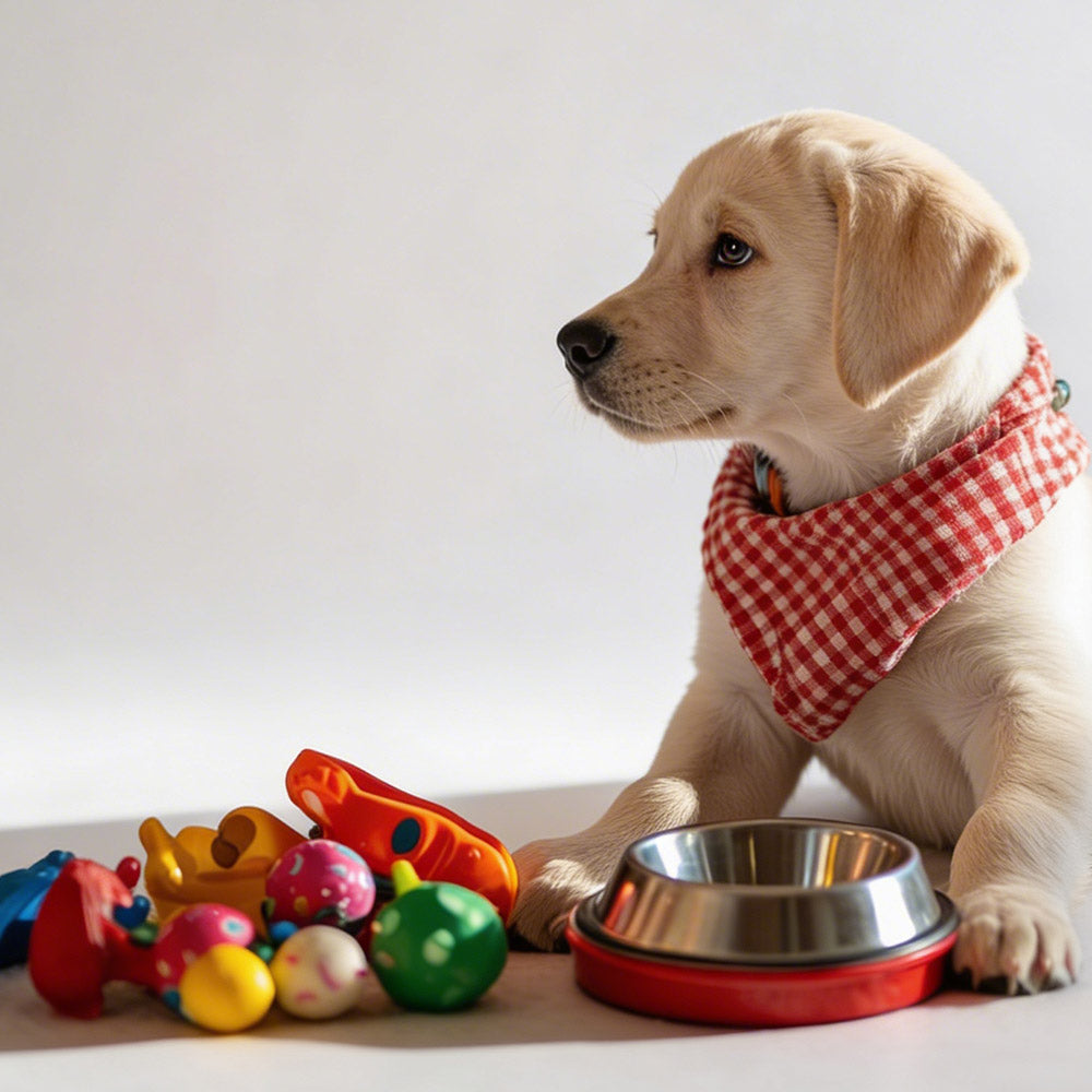 No pull dog harness and toys