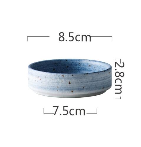 KINGLANG Nordic Style Ceramic Pottery Noodle Soup Salad Bowl Tray Steak Plate Dish PlateFlat Tableware