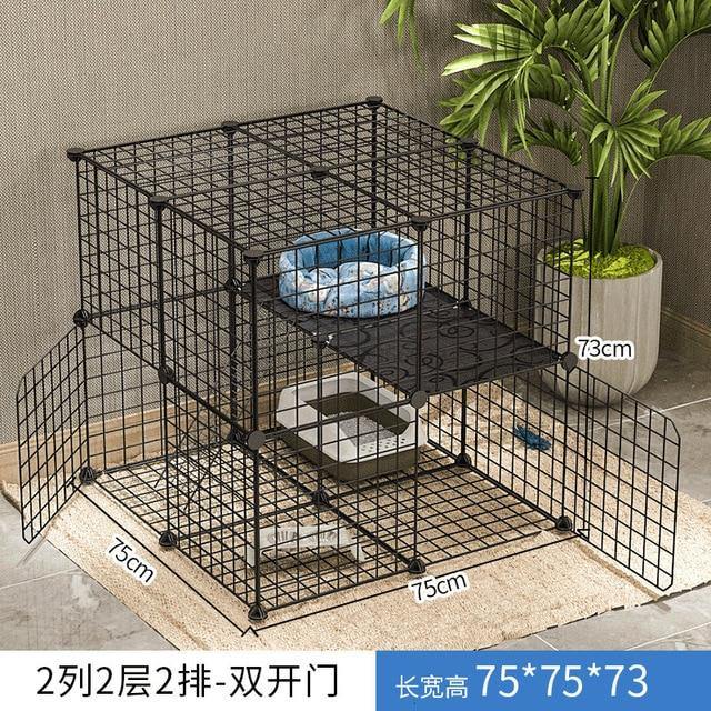 Cat Cage Home Indoor Double Pet - Avone - Ultimate Shopify Theme