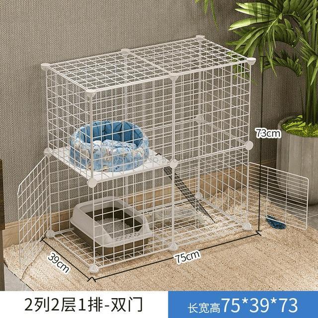 Cat Cage Home Indoor Double Pet - Avone - Ultimate Shopify Theme