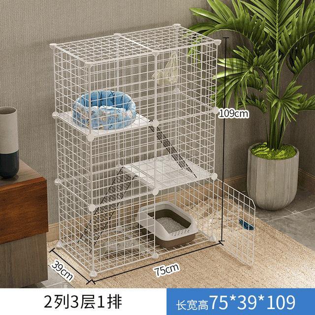 Cat Cage Home Indoor Double Pet - Avone - Ultimate Shopify Theme