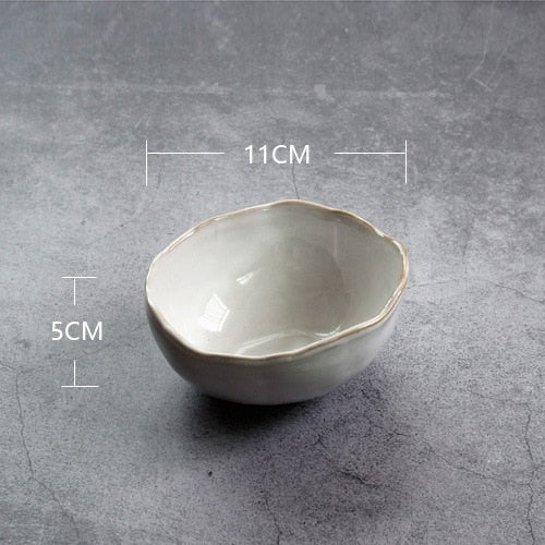 Tableware Irregular Rice Bowl