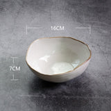Tableware Irregular Rice Bowl