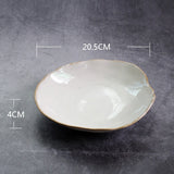 Tableware Irregular Rice Bowl