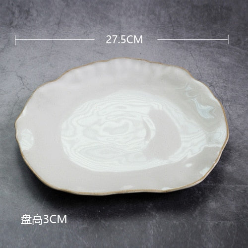 Tableware Irregular Rice Bowl
