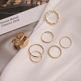Metal circular golden ring - Avone - Ultimate Shopify Theme