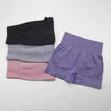 High Waist Workout Shorts - Avone - Ultimate Shopify Theme