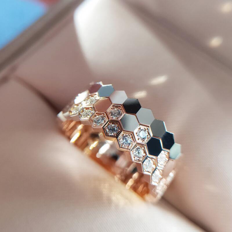 Tiny Honeycomb Rings - Avone - Ultimate Shopify Theme