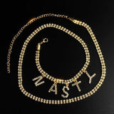 Crystal Ankle Bracelet - Avone - Ultimate Shopify Theme