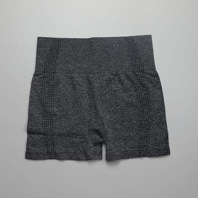 High Waist Workout Shorts - Avone - Ultimate Shopify Theme
