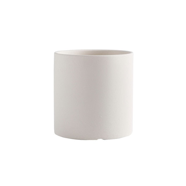 Cylindrical Shape Flower Pot