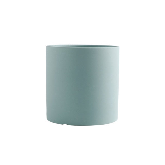 Cylindrical Shape Flower Pot