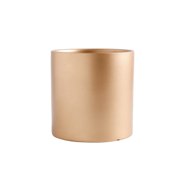 Cylindrical Shape Flower Pot