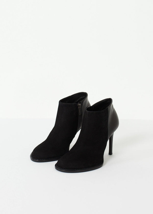 Camoscio Zip Heel Black - Avone - Ultimate Shopify Theme