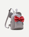 Backpack With Contrast Bow - Avone - Ultimate Shopify Theme