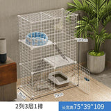 Cat Cage Home Indoor Double Pet - Avone - Ultimate Shopify Theme