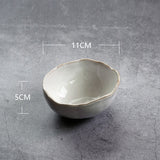 Tableware Irregular Rice Bowl