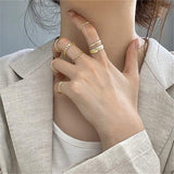 Metal circular golden ring - Avone - Ultimate Shopify Theme