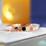 Tiny Honeycomb Rings - Avone - Ultimate Shopify Theme