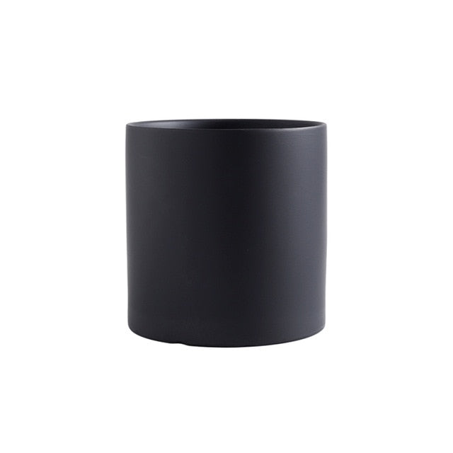 Cylindrical Shape Flower Pot